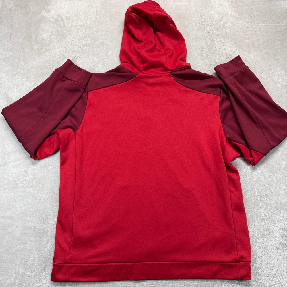 Nike Sweatshirt Men's 2XL Red Therma-FIT Camo Swoosh Pullover Athletic Workout - Picture 7 of 10